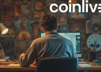 bitcoin investor contemplative desk