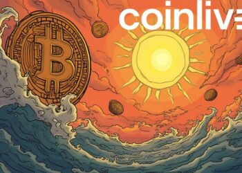 bitcoin rising sun illustration