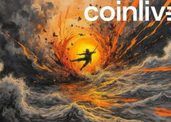 bitcoin surge abstract ink art