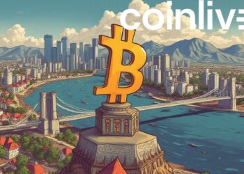 bitcoin triumph cityscape drawing