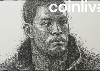 bryan johnson ink portrait