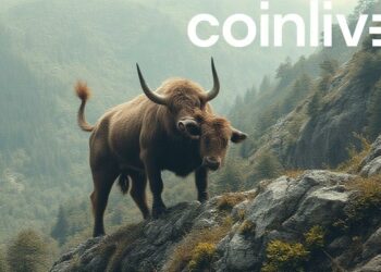 bull climbing steep mountain