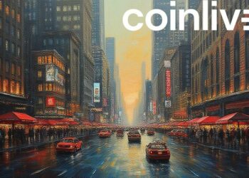 bustling financial district art