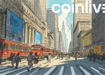 bustling financial district sketch