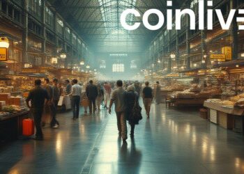 bustling stock exchange floor