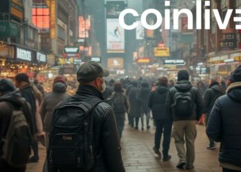 bustling stock market scene