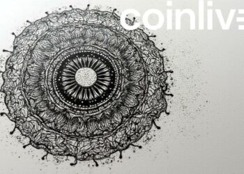 cardano coin ink drawing