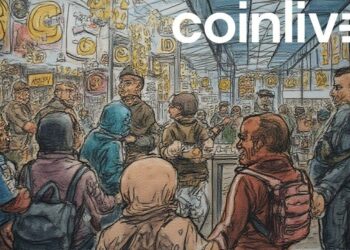 chaotic bitcoin market drawing