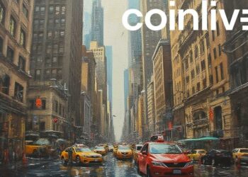cityscape financial tension art