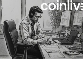 crypto office ink drawing