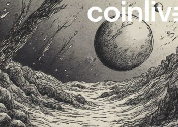 crypto planet ink illustration