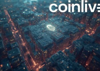 crypto security tense cityscape