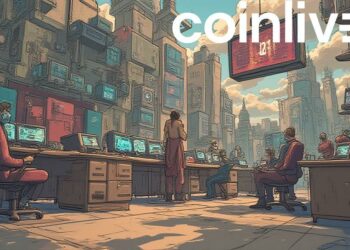 crypto trading scene drawing