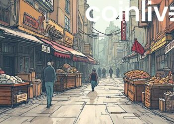 digital marketplace ink drawing