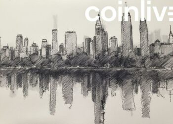 financial reflection ink drawing