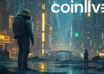 futuristic analyst crypto scene