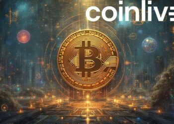 futuristic bitcoin conference art