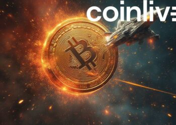 futuristic bitcoin surge art