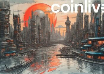 futuristic cityscape ink art