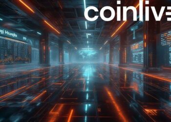 futuristic crypto trading floor