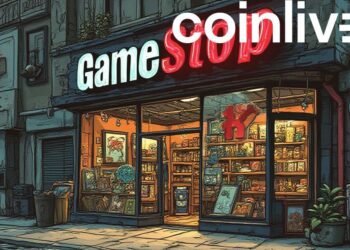 gamestop storefront bitcoin art