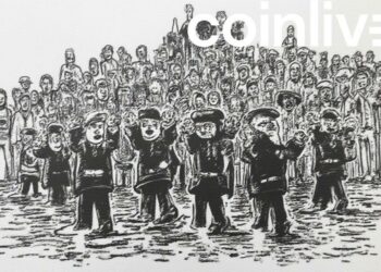 iconic us banks monochrome ink