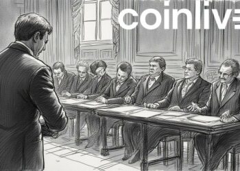 ink drawing courtroom drama