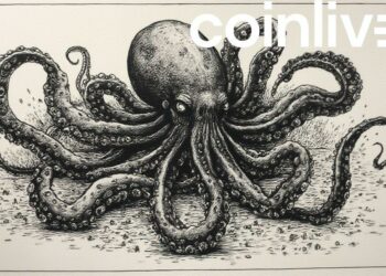 kraken ink drawing monochrome