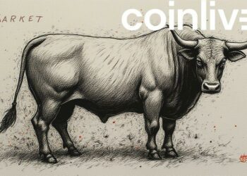 market bull ink drawing