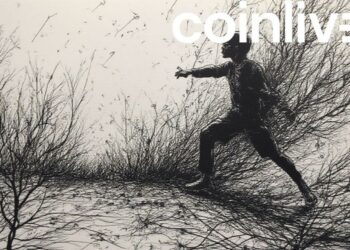 market turbulence ink drawing