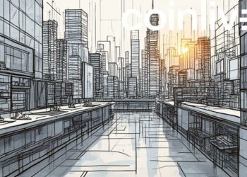 modern stock trading ink drawing