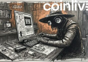 mysterious hacker ink drawing