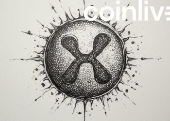 ripple xrp logo ink drawing