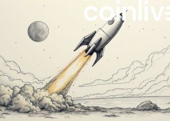 rocket financial ascent ink drawing