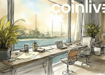 serene office ink drawing