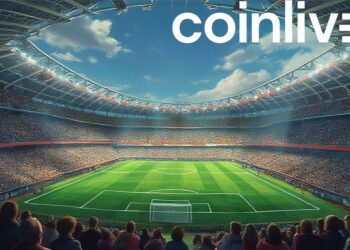 soccer stadium blockchain art
