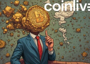 thoughtful executive bitcoin art