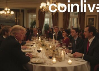 trump golf club dinner scene