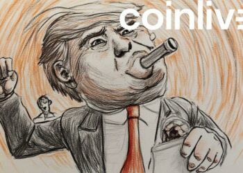 trump memecoin ink drawing