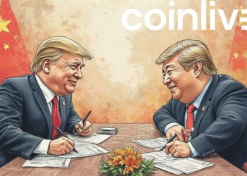 trump xi trade talks ink drawing