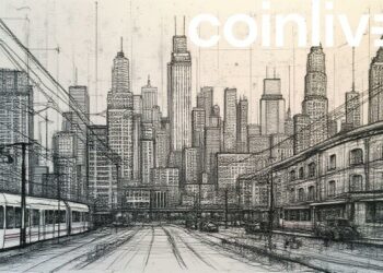 urban economic growth ink drawing