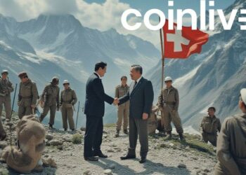 us china handshake swiss alps