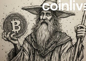 wise man bitcoin ink drawing