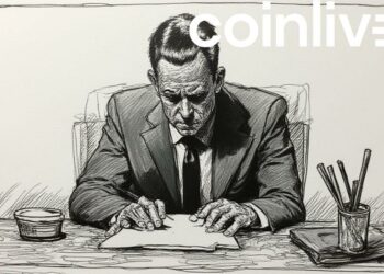 worried man suit desk ink drawing