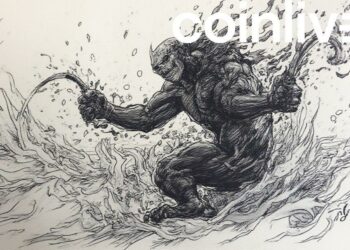 xrp gains ink drawing artwork