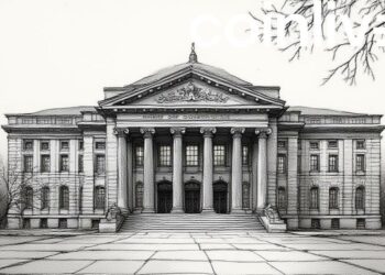 bank of canada ink drawing