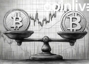 bitcoin balance ink drawing