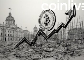 bitcoin value rise ink drawing