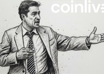 businessman speech ink drawing