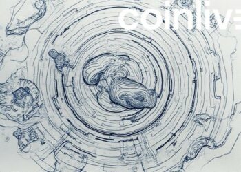 coinbase ethena news ink drawing